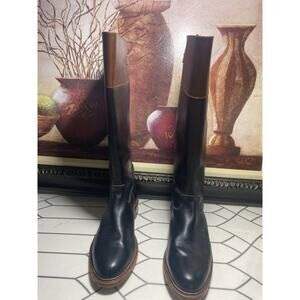 CROSBY SQUARE Knee Boots Brown Men Sz 43